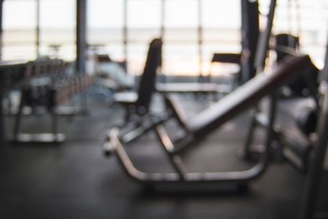 Clean gym floor and equipment after fitness centre cleaning